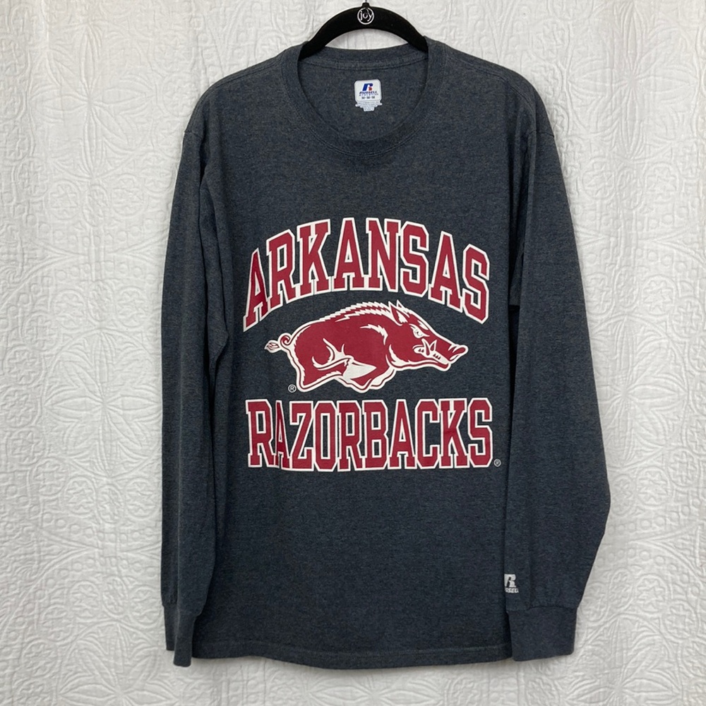 Russell Arkansas Razorbacks Graphic T-shirt sz Medium
